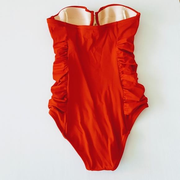 J. Crew Swim J Crew Ruched Underwire One Piece Swimsuit Poshmark